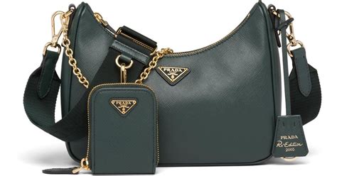 prada reedition green